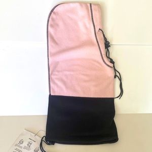 Hot Headz Polarex 6-in-1 Fleece Hood - Pale pink.